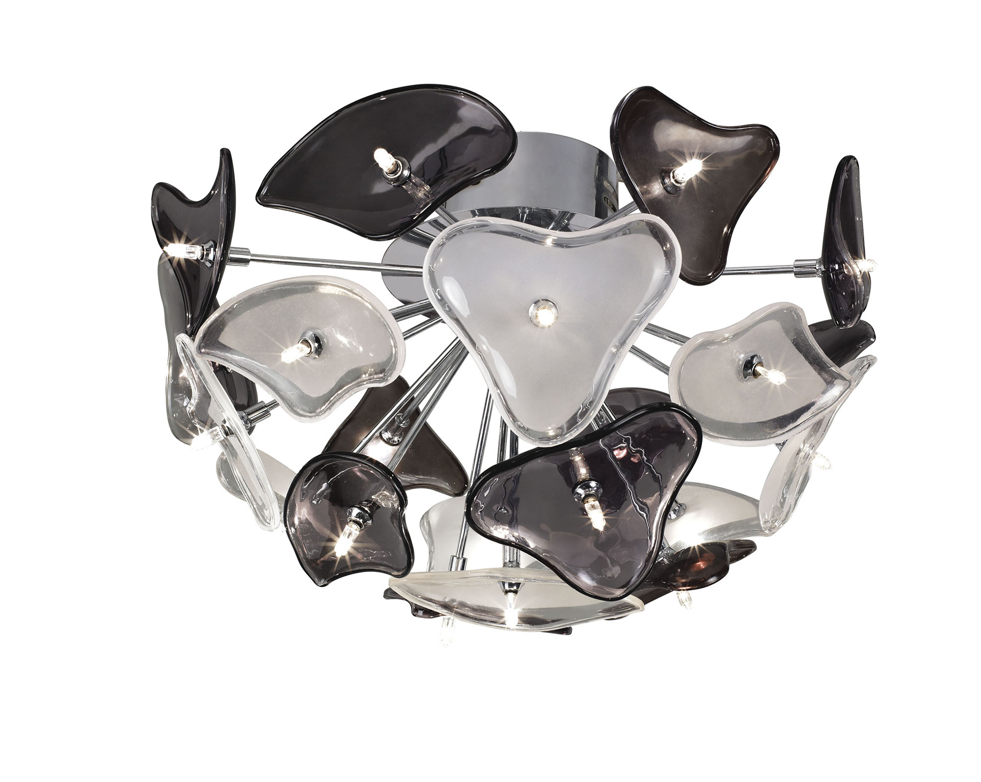 Otto Ceiling Lights Mantra Semi Flush Fittings